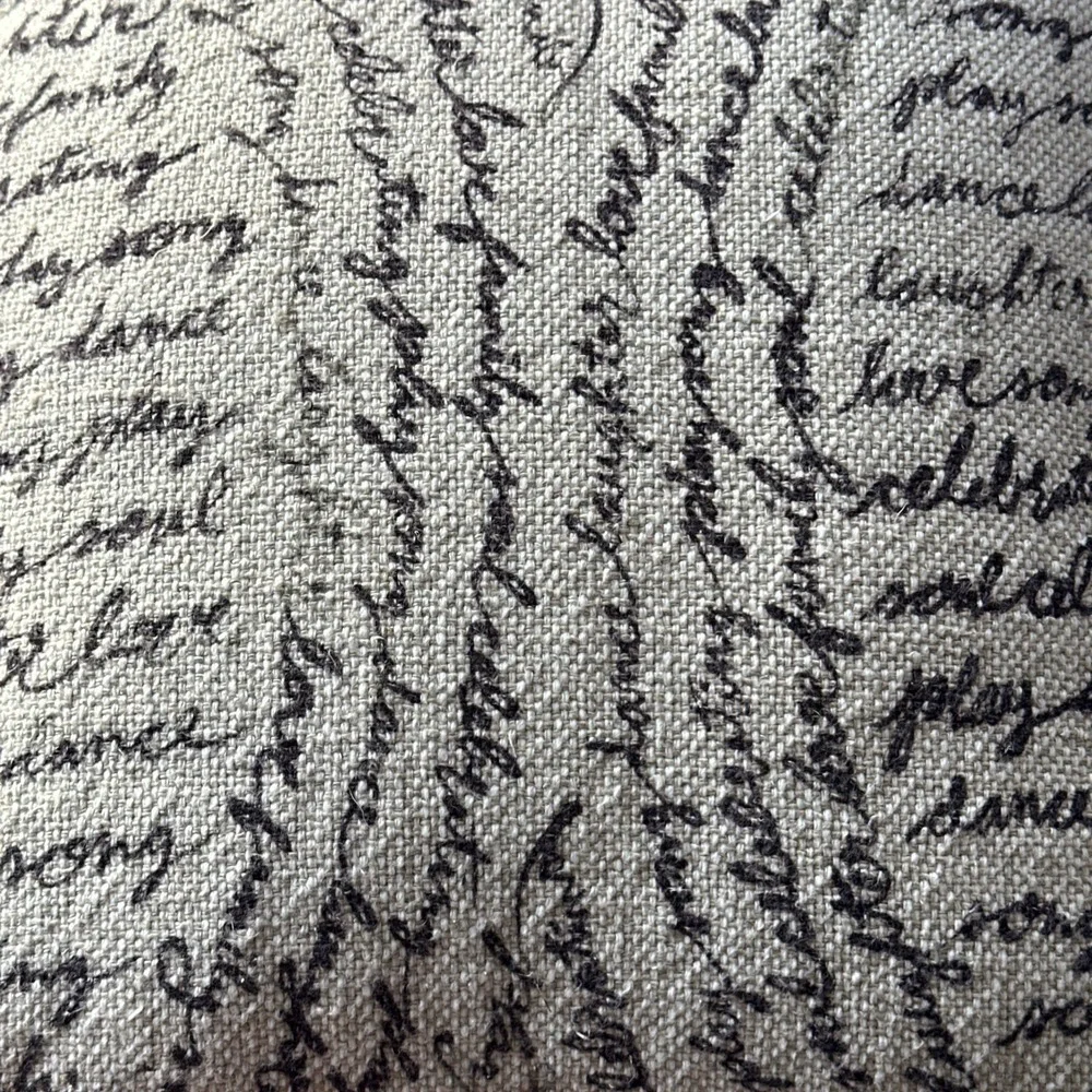 Pottery Barn Black‎ Artists + Designers Guild Set Of 2  21in x 21in